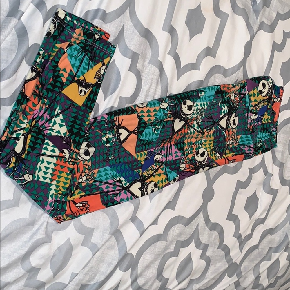 Lularoe jack the skeleton leggings